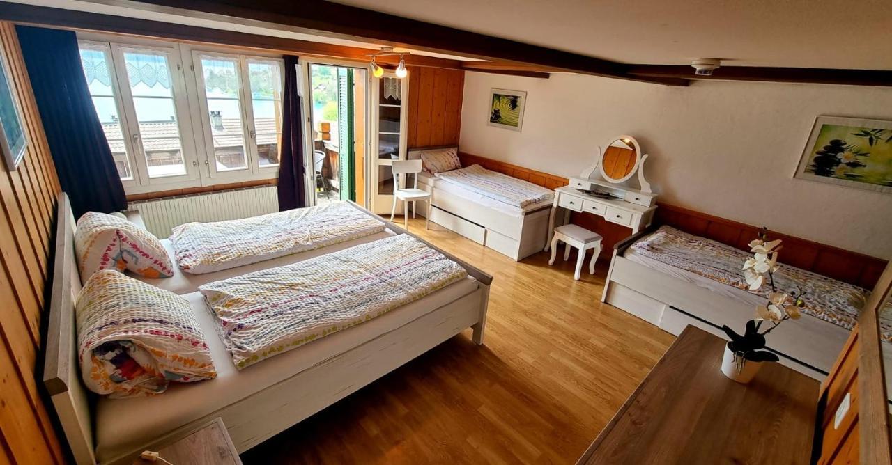 Hotel Roessli Oberried am Brienzersee Bagian luar foto